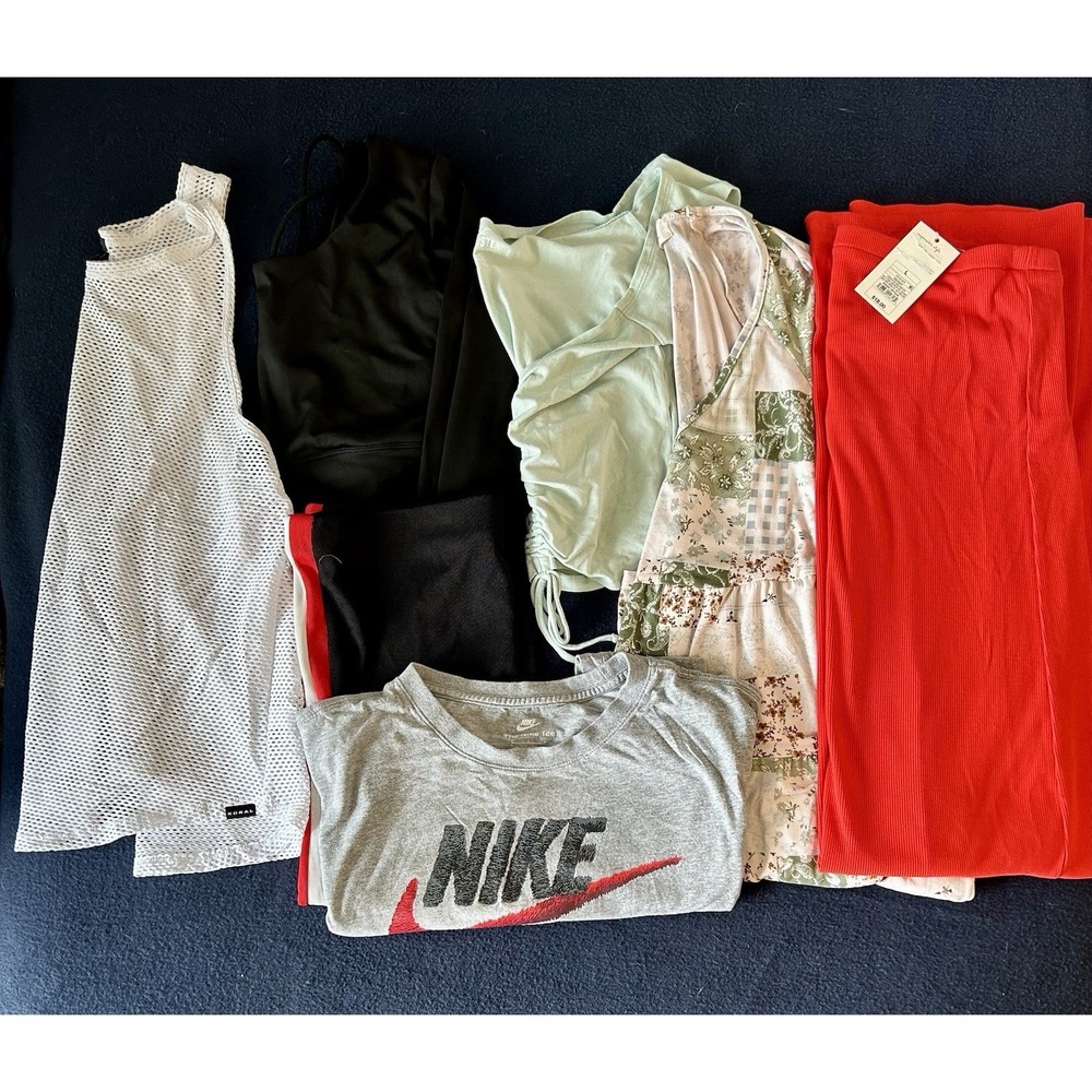Huge Lot Ladies Size Large L NEW &EUC Revival Shirt‎ Hollister Sunmmer Dress Top